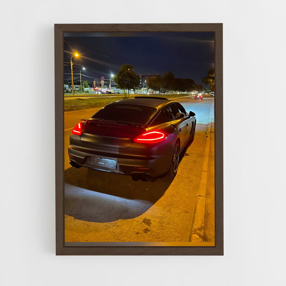 Poster Panamera Sur Route – affiche Porsche (vue 5)